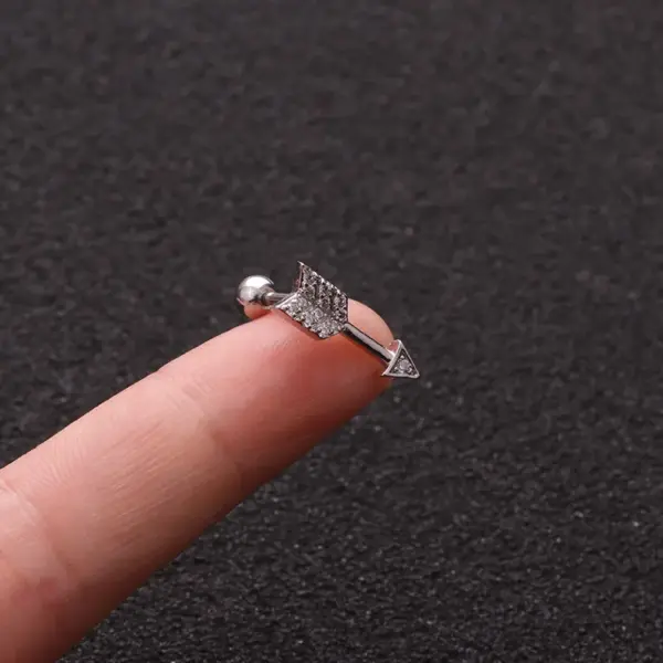 Wholesale Copper Ear Cartilage Rings & Studs Geometric Waterproof Non Tarnish Surgical Steel