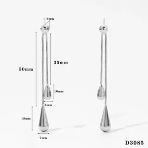 Silver Earrings D3085