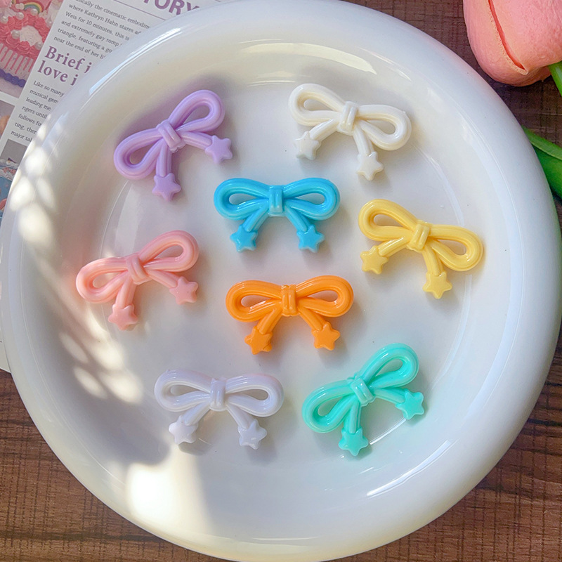 Wholesale Bow tie, knot, stars, scattered beads, bead beads