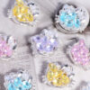 Wholesale Cat Rhinestone Straight Hole Loose Bead DIY