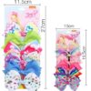 Wholesale 5-inch jojo bow hairpin set 6-color one-card children's hairpin headdress