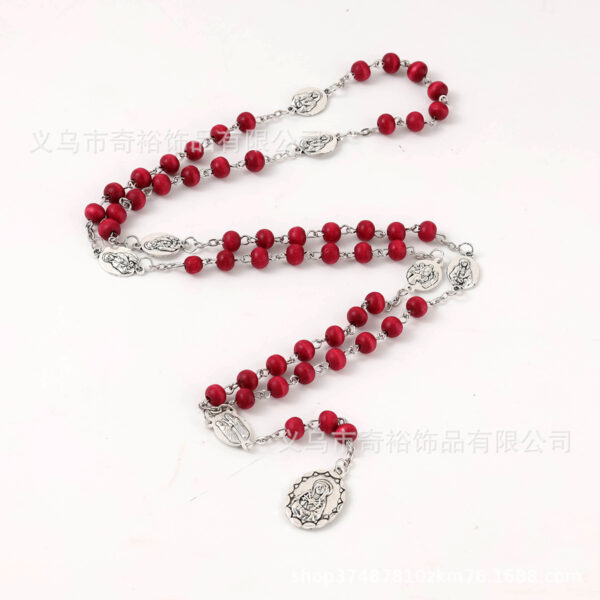 Wholesale Cross-border Seven Bitter Rosary Necklace