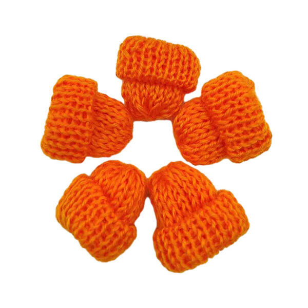 Wholesale Wool Hat Accessories Decorative Knitted Clothing Accessories DIY Mini Jewelry Toys Cartoon Decorative Finger Hat