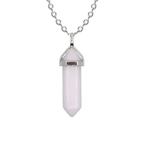 Pink Crystal + Chain