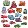 oly-599e01ed9c039c690c9eefa8c31532a0 Wholesale Xiaotian car story embroidery cloth stickers cartoon character racing car embroidery patch stickers ironing computer embroidery