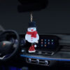 oly-59aef8ea4d2ab43f490e7d9d710a5be6 Wholesale Christmas Reindeer Snowman Car Rearview Mirror Decoration Pendant