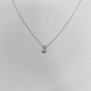 White gold color / J