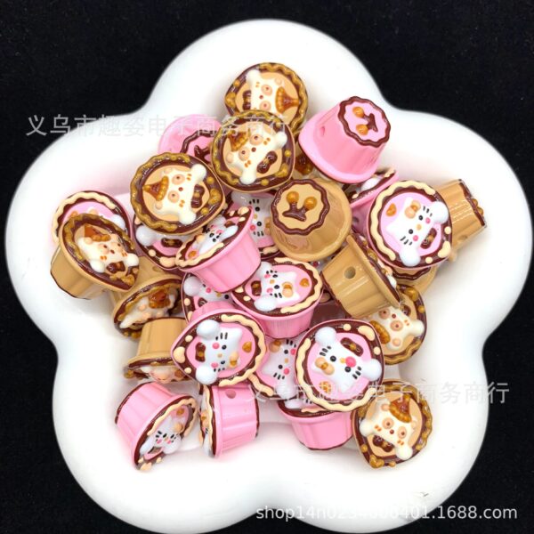 Wholesale Jelly-painted beads, loose beads, string beads