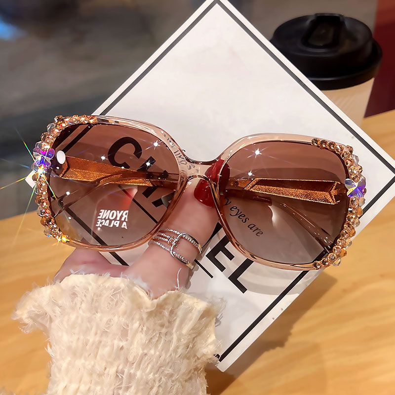 Wholesale Fashion HD Diamond Sunglasses Women larized Sunglasses iving Fishing Glasses Foreign Trade Cross-border Sunglasses