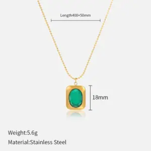 02# Emerald Necklace