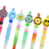 Wholesale Smiley face series cartoon flower beaded