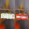 oly-5a448268156a636a6ec084e518d7debf Wholesale School Season Books Apple Pendant Earrings Back to School Season Acrylic Teachers' Day Graduation Season Earrings