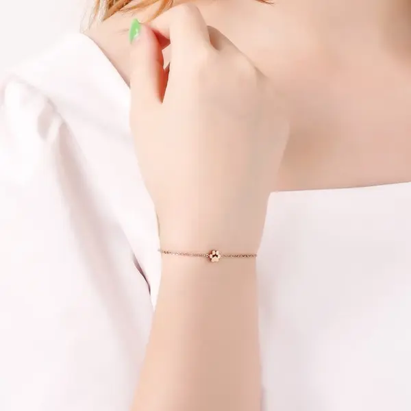 Wholesale PVD Coated 18K Gold Plated Animal Stainless Steel Korean Style Waterproof Non Tarnish 304 Stainless Steel Bracelets