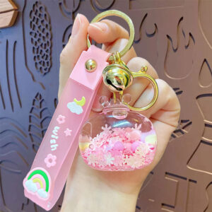 Crown snowflake oil-pink