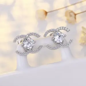 Ed137 White Gold Color / Copper-plated gold