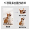 Wholesale Acrylic Pet Refrigerator Sticker Brand Custom Ornaments Pet Cat Dog Expression Shake a Shake Music to Figure