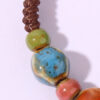 Wholesale W851 Minority Style Color Ceramic Bead Bracelet Yunnan Tourism Commemorative Hand-woven Beaded Hand Jewelry for Women
