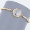 Wholesale Jewelry Simple Style Classic Style Cross Virgin Mary Copper 18K Gold Plated Plating Bracelets