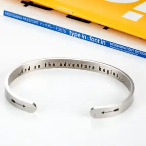 G3024 Steel Inner Ring Lettering and So the Advenfure Begins...