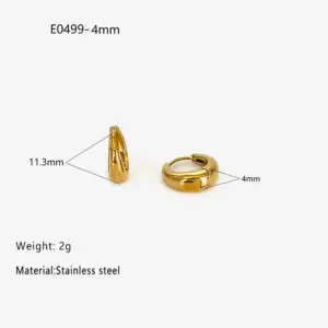 Gold 4mm / Average Size