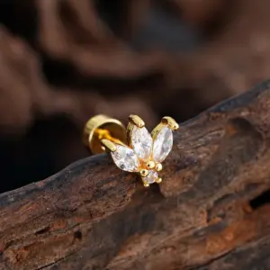 3375 Gold / Ear Studs