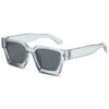 Wholesale 2025 new European and American thick frame sunglasses trendy box foreign trade glasses personalized cross-border large frame sunglasses