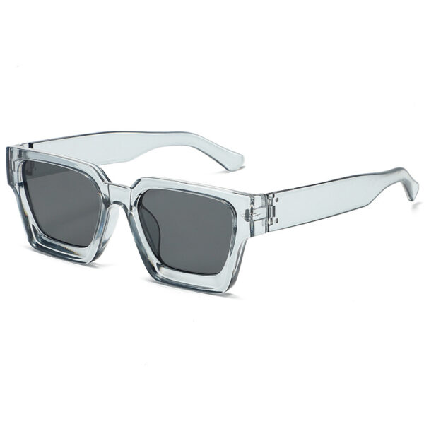 Wholesale 2025 new European and American thick frame sunglasses trendy box foreign trade glasses personalized cross-border large frame sunglasses