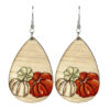 Wholesale Autumn Floral Ghost Bohemian Vintage Thanksgiving Earrings