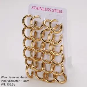 [Gold] Wire Diameter 4mm, Inner Diameter 16mm