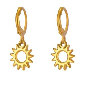 Golden hollow sun