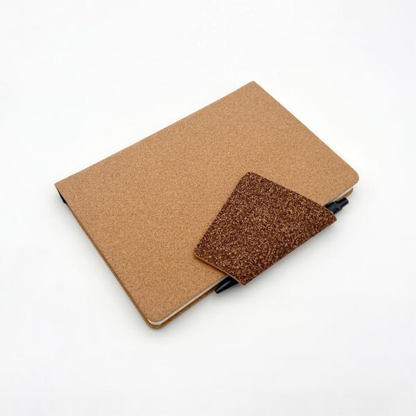 Wholesale A5 Cross-Border Environmentally Friendly Coffee Grounds Buckle Notebook Wheat Straw Splicing Diary Notepad High-Value Customization