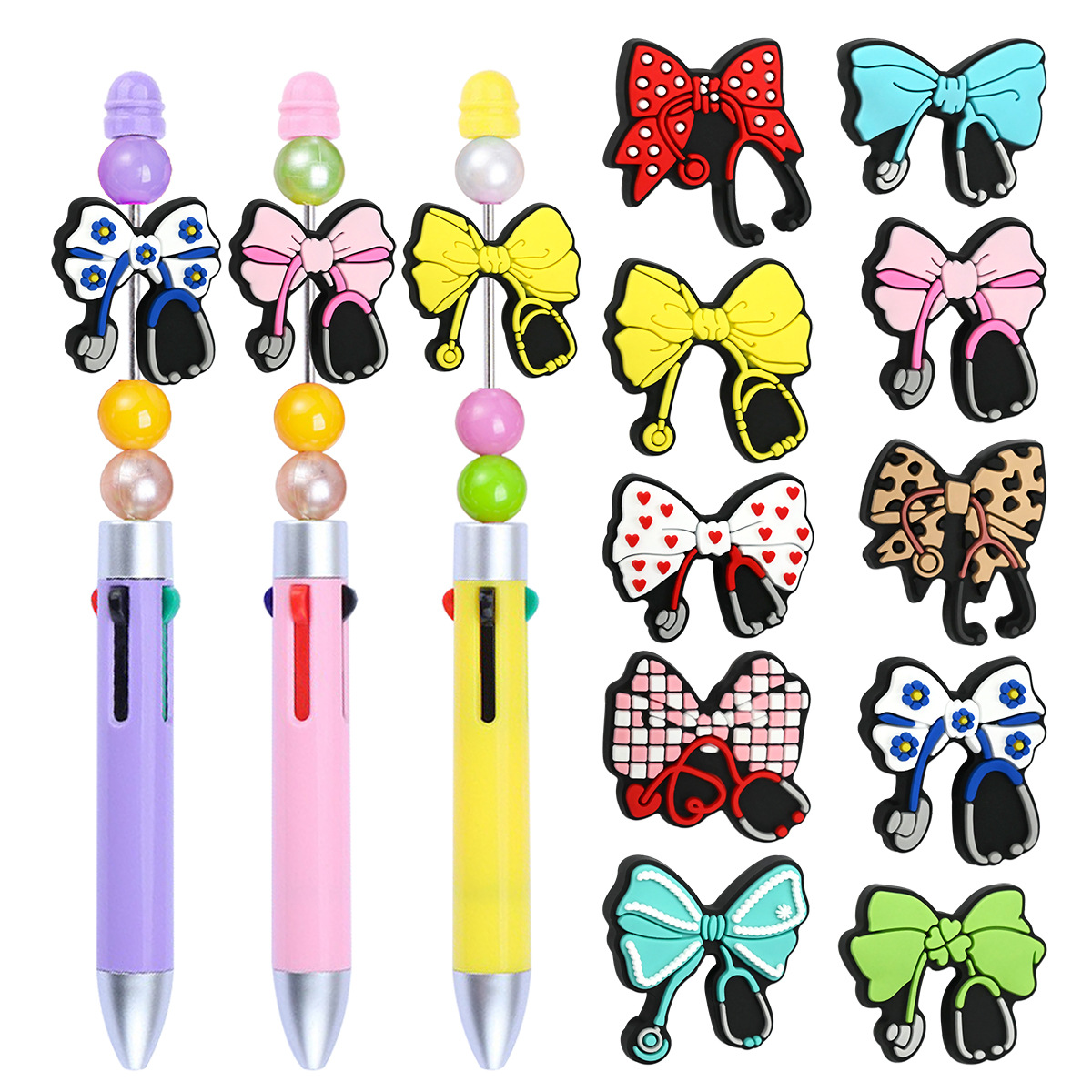 Wholesale Medical Series Bow Beads