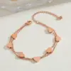 oly-5b2c969537eb2a758a0461a241f25d10 Wholesale 1 Piece Heart Shape Necklace 304 Stainless Steel Plating PVD Coated 18K Real Gold Plated Women's Basic