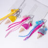 Wholesale Ice cream pendant mini lollipop bag charm