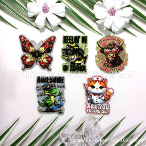Wholesale Specializing in cross-border best-selling sequined acrylic DIY accessories and jewelry - cute animal series Jingyi Innovation Factory