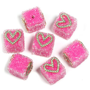Heart-Red / 17mm