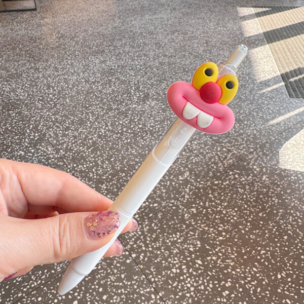 oly-5b396745aa132b1e689aeff745c593c8 Wholesale Funny ugly big mouth click ballpoint pen