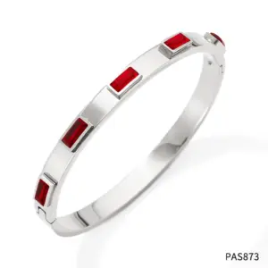 Pas873 Silver / Red