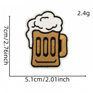 Punk style badge cloth sticker 12#