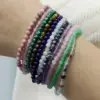 Fashion Geometric Agate Bracelets In Bulk