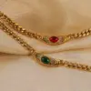 Wholesale Jewelry Elegant Retro Geometric 304 Stainless Steel Plating Pendant Necklace