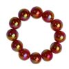 oly-5b6c856dc27a002b432cfc108173e8ce Wholesale Color-blocked laser beaded resin bracelet