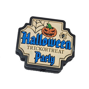 Halloween [halloween letter card]-square style with spider