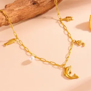 Dolphin Beach Necklace