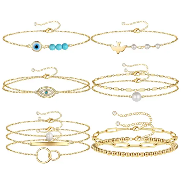 Wholesale Fashion Geometric Stainless Steel Plating Bracelets 1 Piece