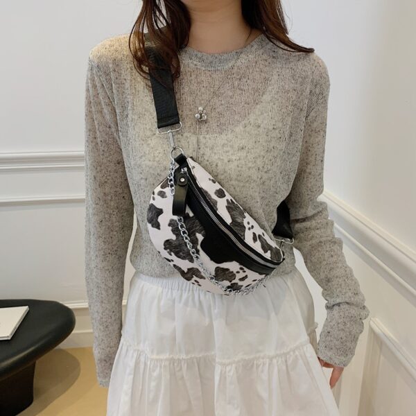 oly-5b885a0a27d073d2b58c26e2789e8595 Wholesale Summer High-End Bag Retro Cow Pattern Chest Bag