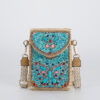 Wholesale Rice bead woven mobile phone bag