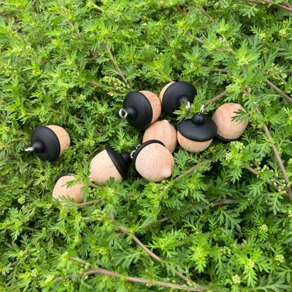 oly-5b98c54168614aa6a2adb30e6055a9c2 Wholesale Creative Acorn Keychain Solid Wood Pine Cone Personalized Pendant Trendy Wooden Pendant Unisex DIY Aessory
