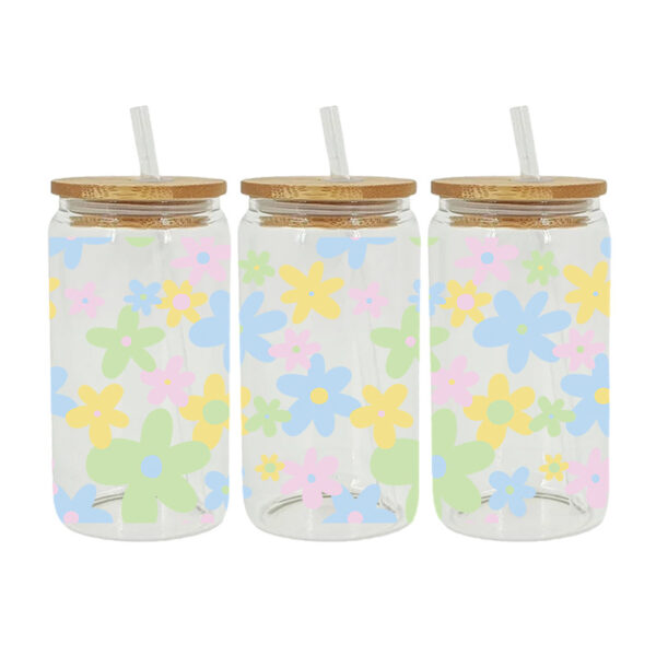 oly-5b9bcf5dbfaff10a32d6564619c340eb Wholesale UV transfer sticker glass crystal label Crystal sticker cross-border special sticker for 16oz glass cup 23cmX11cm