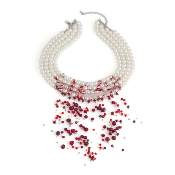 Wholesale Gothic style pendant pearl necklace